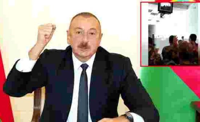 Azerbaycan askerleri Zengilan'ın 27 yıl sonra işgalden kurtarılmasını zafer nidalarıyla kutladı