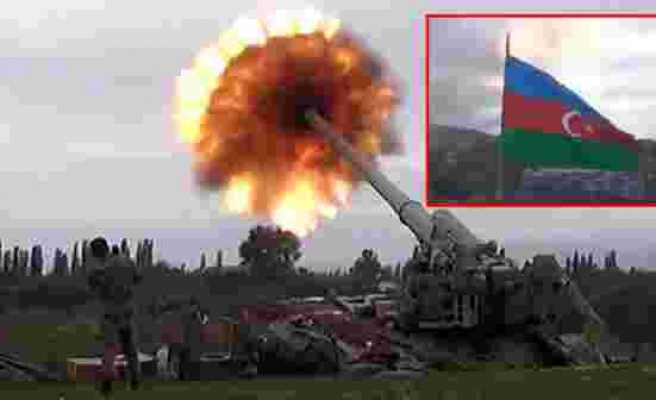 Azerbaycan Ermenistan işgalinden kurtardığı Şuşa'ya bayrağı dikti
