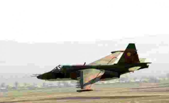 Azerbaycan ordusu Ermenistan'a ait savaş uçağını düşürdü