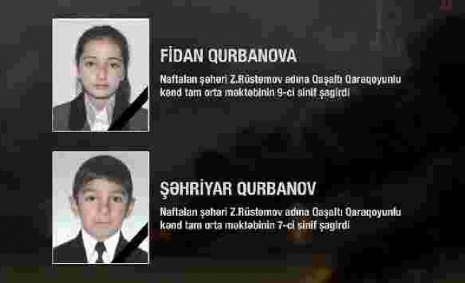 Azerbaycanlı Yetkililer Duyurdu: Ermenistan Saldırısında Ortaokul Öğrencileri Fidan ve Şehriyar Şehit Oldu