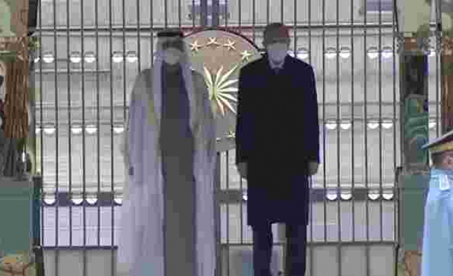BAE Veliaht Prensi El Ahyan resmi törenle karşılandı