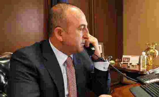 Bakan Çavuşoğlu ile Katarlı mevkidaşı Al Sani telefonda görüştü
