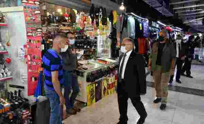 Başkan Büyükkılıç’tan, 10 milyon TL yatırım yapılan Yeraltı Çarşısı’nda inceleme