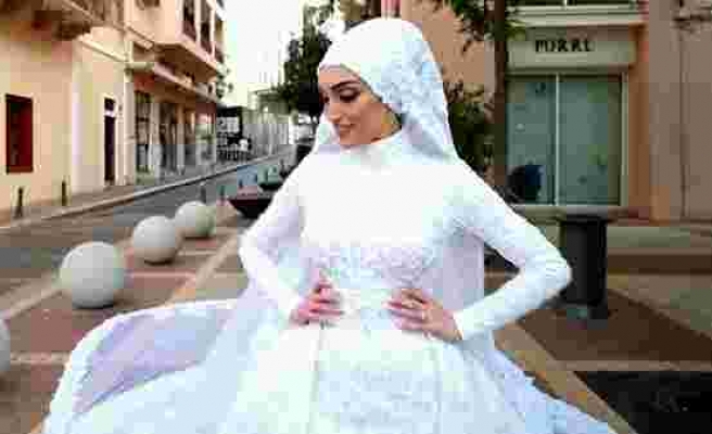 Beyrut’taki Patlamaya Düğün Fotoğrafı Çektirirken Yakalanan Gelin Konuştu: 'Şimdi Ölüyorum Diye Düşündüm'