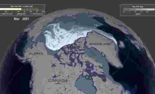Bilim İnsanları Yayınladı: Dünya'nın Eriyen Son Buz Kütlesi!