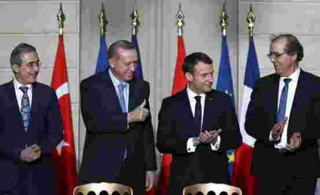Bloomberg: Erdoğan, Macron'dan Türkiye'nin Avrupa hava savunma sistemi SAMP-T'nin üretimine dahil...