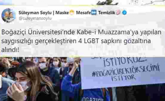 Boğaziçi Üniversitesi'ndeki Eylemlere 'Kabe' Soruşturması: 4 Öğrenci Gözaltında
