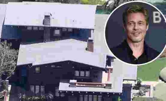 Brad Pitt 40 milyon dolarlık evini nihayet elden çıkardı
