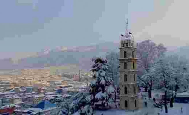 Bursa’da kar başka güzel