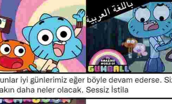 Cartoon Network'ün Sevilen Dizisi Gumball'ın Türkçe YouTube Hesabında Arapça Yazıların Olması Tepki Çekti!