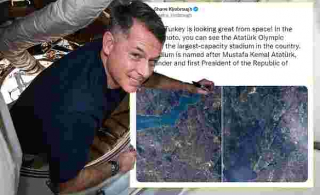 Çektiği Fotoğraflarla Ünlü NASA Astronotundan Atatürk'lü Paylaşım