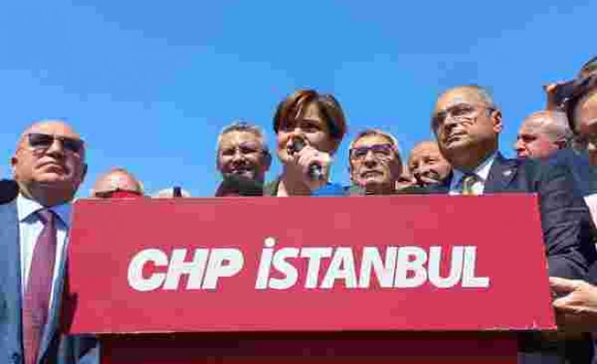 CHP'li Kaftancıoğlu, Yıkımın Başladığı Atatürk Havalimanı'nda: Geldikleri Gibi Gidecekler!