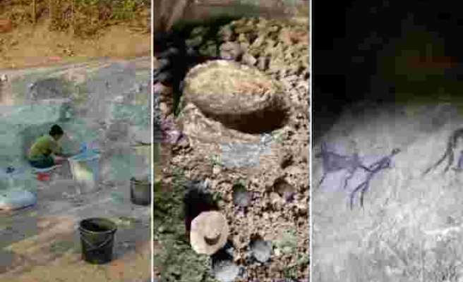 Çobanın Keşfettiği Mağarada M.Ö. 10 Bin Yılından Kalma 'Yiyecek' Bulundu
