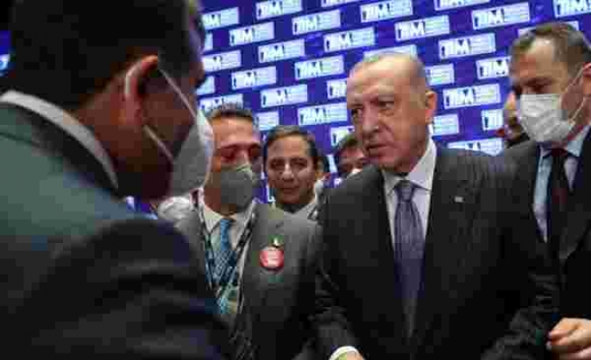 Cumhurbaşkanı Erdoğan, ihracat şampiyonu firmayı kutladı