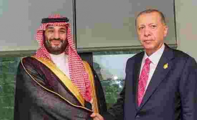 Cumhurbaşkanı Erdoğan, Prens Selman ile görüştü