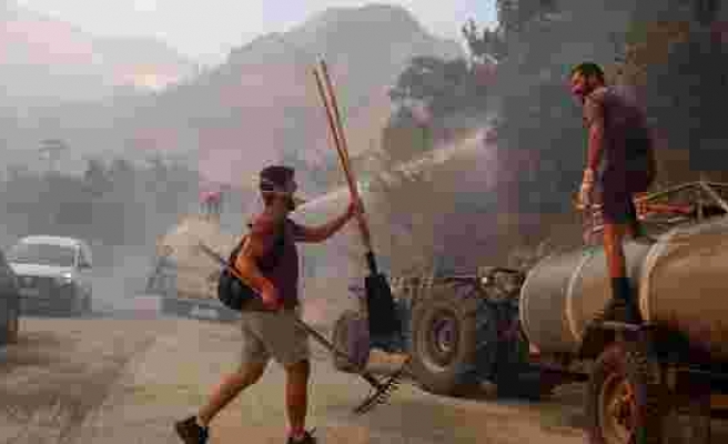 Datça Yangını İkinci Günde Sürüyor: 2 Bin 400 Kişi Tahliye Edildi