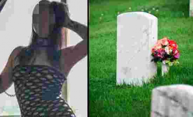 Dedesinin cenazesine tül elbiseyle katılan genç kızdan akılalmaz savunma: Büyükbabam da böyle olmasını isterdi