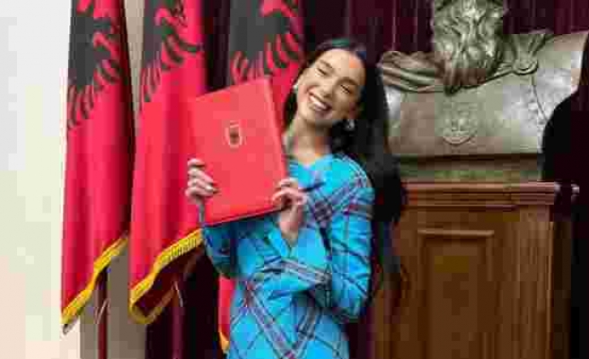 Dua Lipa, Arnavutluk vatandaşlığı aldı