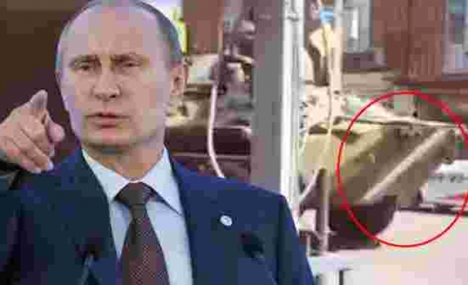 Dünya Rusya'nın bu adımını konuşuyor! 53 yıl sonra bir ilk, tanklara 'savaş boyası' sürüldü
