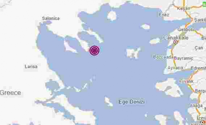 Ege Denizi'nde 5,3 Büyüklüğünde Deprem