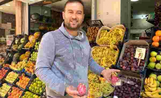 Ejder meyvesi Zonguldak'ta da tezgahlarda yerini aldı
