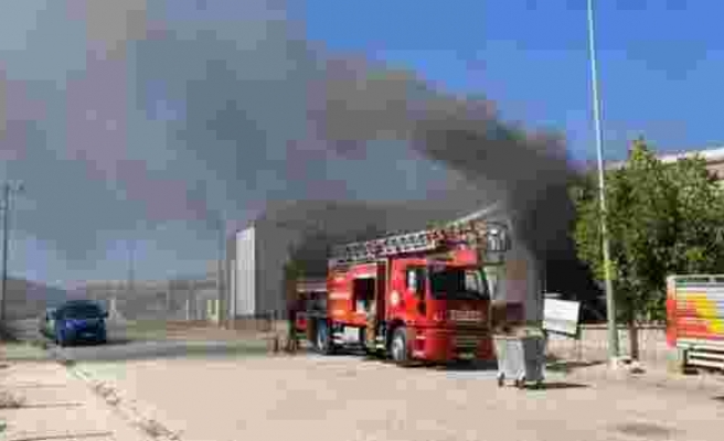 Elazığ'da fabrika yangını