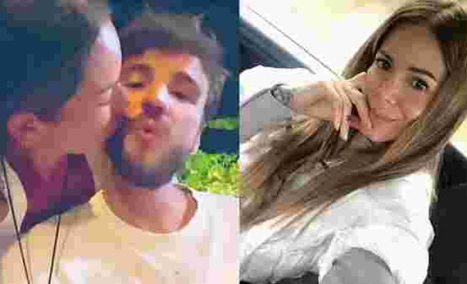 Eliz Sakuçoğlu'ndan DJ sevgilisine öpücük yağmuru