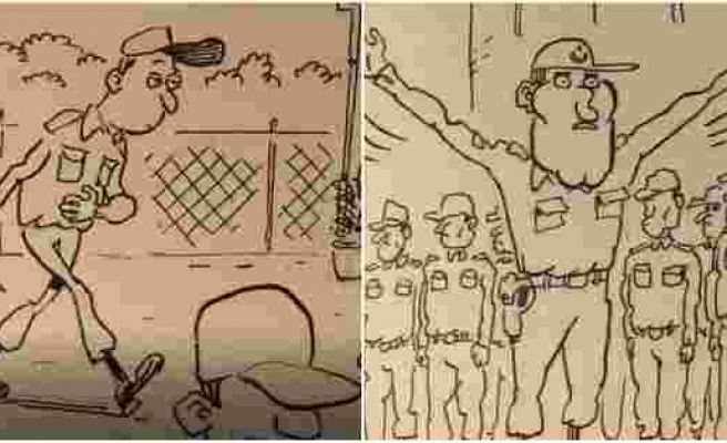 Emrah Ablak'tan Komik Askerlik Anısının Karikafilm Versiyonu Sizleri Gülmekten Kırıp Geçirecek!