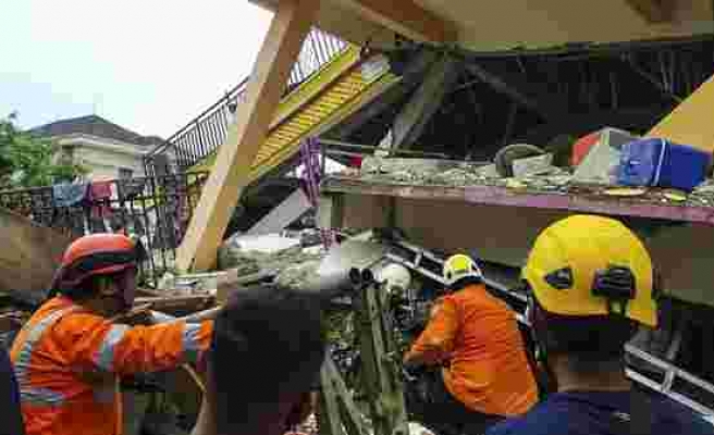Endonezya'daki 6.2 büyüklüğündeki depremde ölü ve yaralılar var