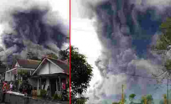 Endonezya için 2021 kabus gibi başladı: Uçak kazası ve depremden sonra şimdi de yanardağ patladı