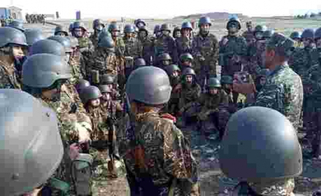 Ermenistan ordusu kadın askerleri Dağlık Karabağ cephesine gönderdi