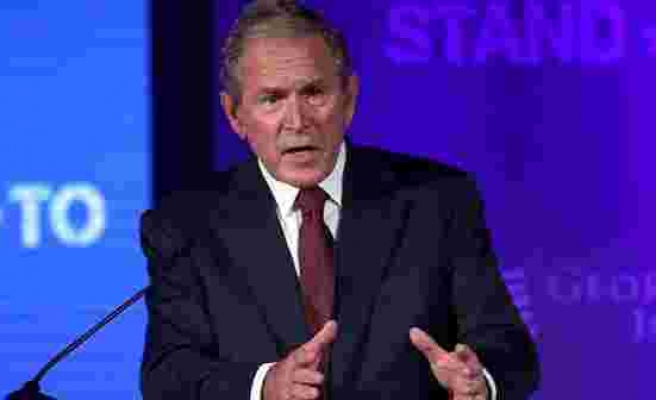 Eski ABD Başkanı Bush'un Irak'la ilgili dil sürçmesi gündem oldu! Herkes aynı yorumu yaptı - Haberler