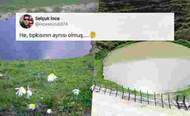 'Eski Haline Döndü' Başlığı Tepki Çekti: Dipsiz Göl'ün Son Durumu Sosyal Medyanın Gündeminde