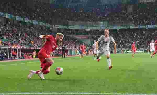 EURO 2024 Elemeleri: Türkiye: 0 - Letonya: 0 (İlk yarı)