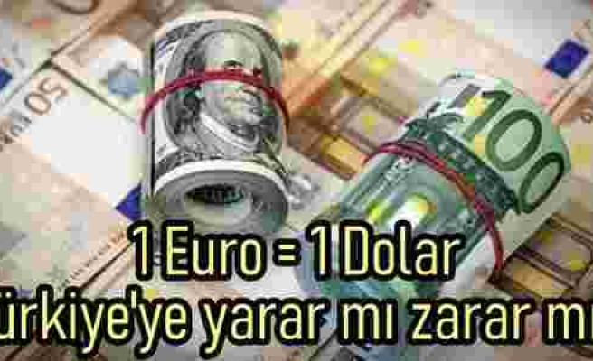 Euro ile Dolar Eşitlendi: Paritede Gerileme Sürer mi? Türkiye'ye Etkisi Ne Olur?