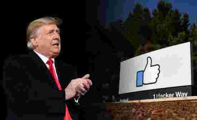 Facebook, Donald Trump'ın Sesine de Yasak Getirdi