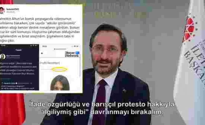 Fahrettin Altun'un Videosuna Destek Mesajları Atan Trollerin İpliğini Pazara Çıkaran Twitter Kullanıcısı