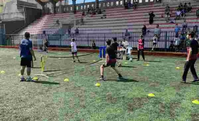 Fatih’te ayak tenisi turnuvası bu yıl 3. kez düzenlendi