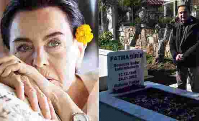 Fatma Girik'in ölüm yıl dönümünde kabrinin başında sadece kardeşi vardı