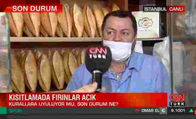 Fırıncının Sözünü Kesen CNN Türk Muhabirinden 'Özür' Açıklaması