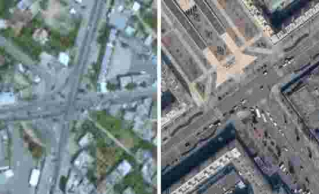 Gazze'nin Google haritalarındaki uydu görüntülerinin bulanık olması araştırmacıları rahatsız etti