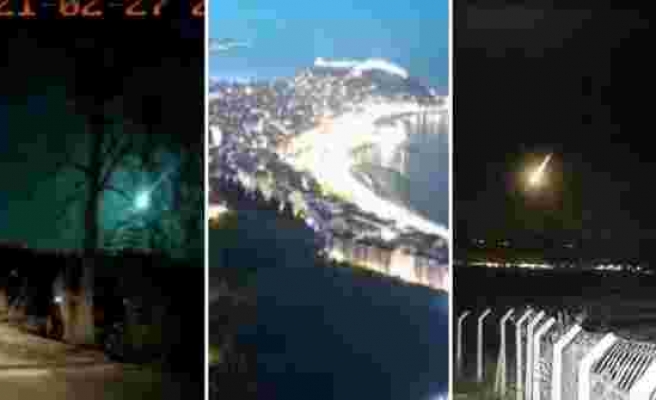 Geceyi Gündüze Çevirdi! Doğu Karadeniz'de Meteor Heyecanı