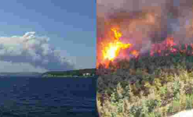 Gelibolu Yarımadası'nda Orman Yangını: '20 Helikopter, 2 Uçak ve 400 Personel Müdahale Ediyor'