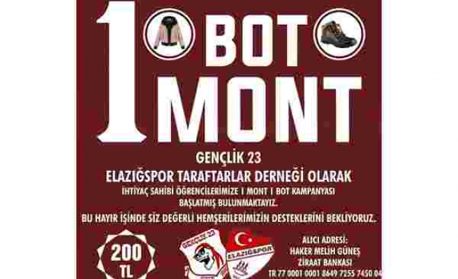 Gençlik 23’ten ‘1 Bot, 1 Mont’ kampanyası