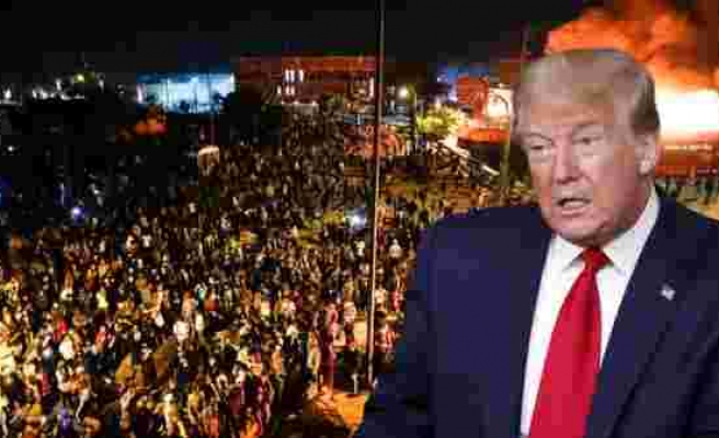 George Floyd protestolarının büyüdüğü ABD'de Trump, destekçilerini Beyaz Saray'a çağırdı