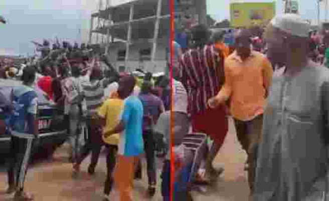 Gine devlet televizyonundaki darbe açıklaması sonrası halk sokaklarda kutlama yaptı