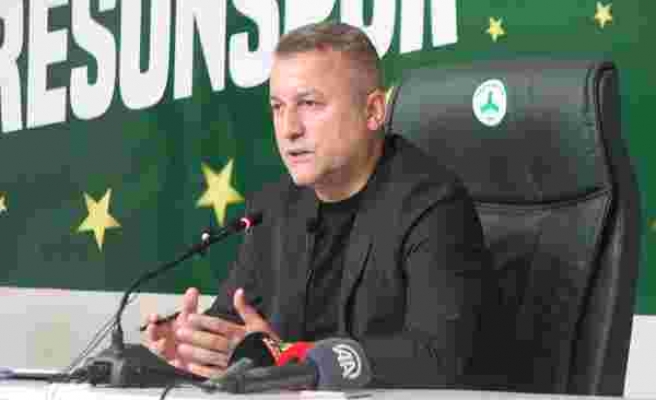 Giresunspor Başkanı Karaahmet: 'Giresunspor, Süper Lig’de yeni bir hikaye yazacak'