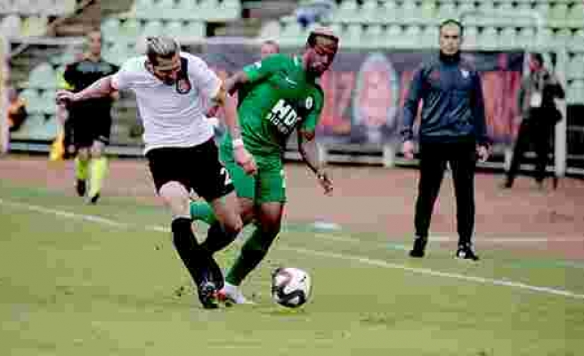 Giresunspor, sahasında karşılaştığı Fatih Karagümrük ile 1-1 berabere kaldı
