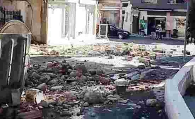 Girit Adası’nda 6.5 büyüklüğünde deprem Tsunami uyarıları yapılıyor