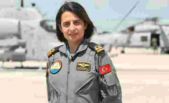 Göklere meydan okuyan Deniz Hava Komutanlığı'nın tek kadın pilotu